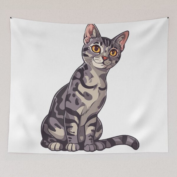 Item preview, Cute cartoon kitten designed and sold by Stickermagician.