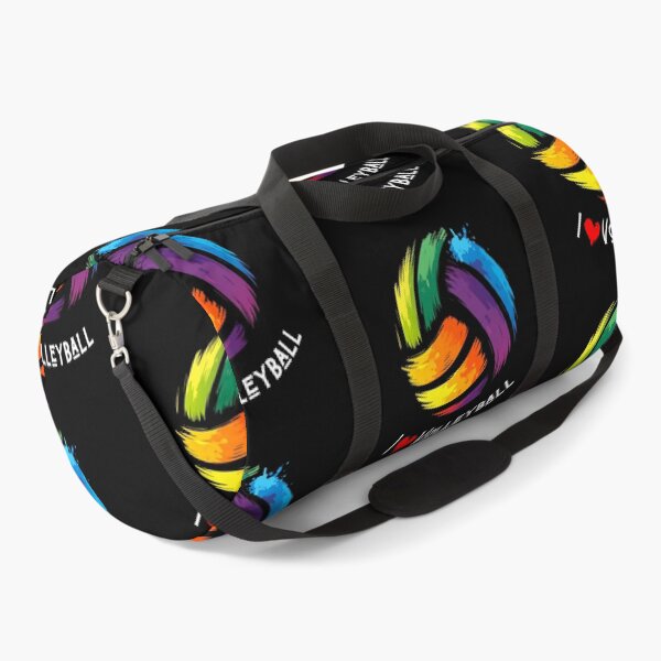 Item preview, Colorful Volleyball Heart Design – I Love Volleyball Fan Art designed and sold by Psycho-Crazy.