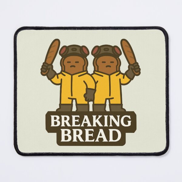 Item preview, Breaking Bread — Funny TV Show Parody designed and sold by StudioError404.