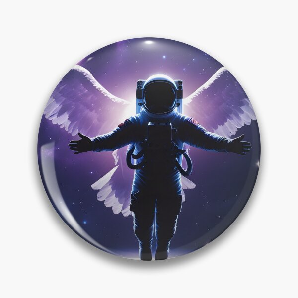 Item preview, Astronaut Eagle Silhouette Space Exploration Art designed and sold by CJShopZone.
