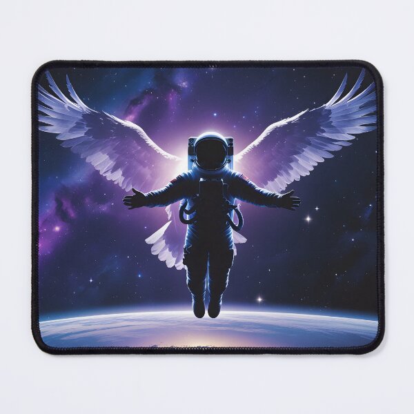 Item preview, Astronaut Eagle Silhouette Space Exploration Art designed and sold by CJShopZone.