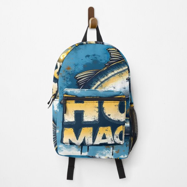 Item preview, Holy Mackerel – Funny Fishing Graffiti Grunge Design designed and sold by Emilia-Design.