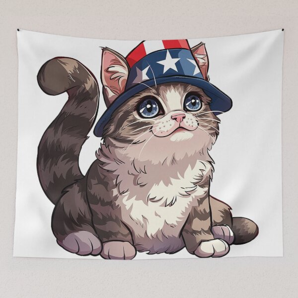 Item preview, Cute cartoon kitten designed and sold by Stickermagician.