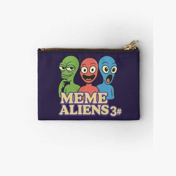 Item preview, Meme Aliens 3# – Funny Cartoon Alien Faces Design designed and sold by Bratak.