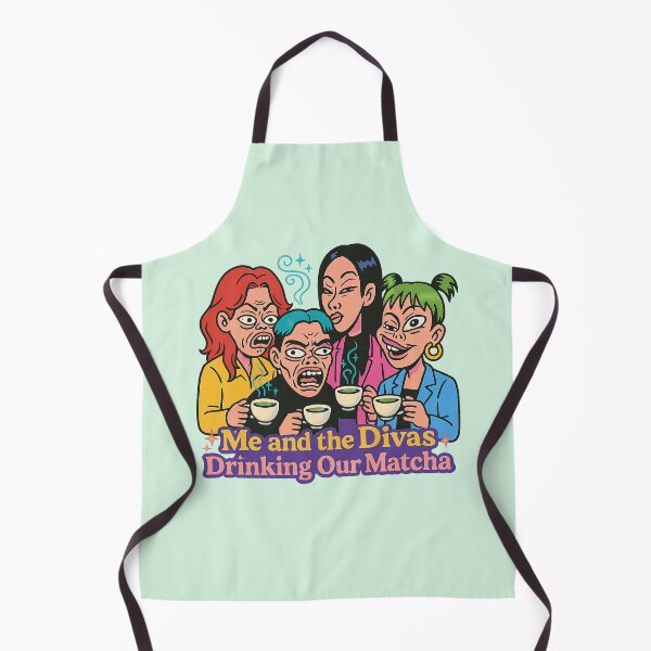 Item preview, Me and the Divas Drinking Our Matcha Meme Design – K-Pop Demon Hunters Inspired designed and sold by Bratak.