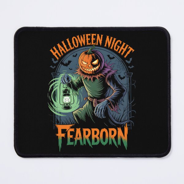 Item preview, Fearborn – Dark Pumpkin Head Lantern Reaper Halloween Design designed and sold by Taans-Creation.