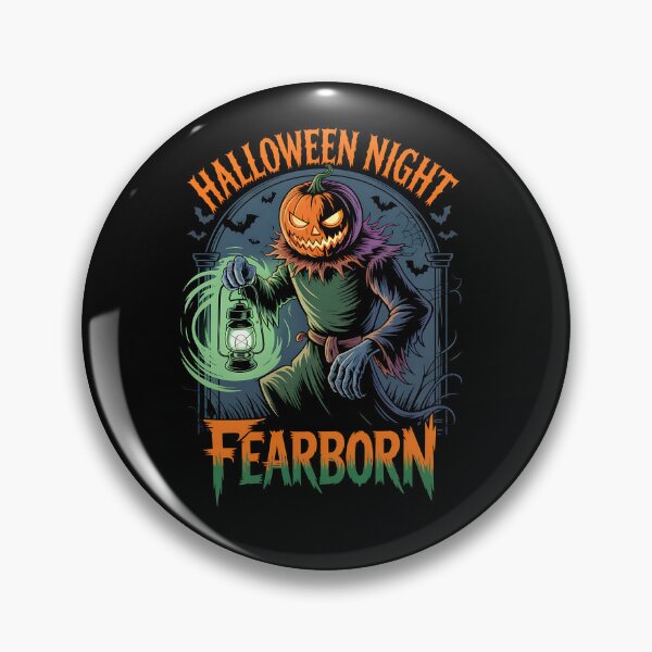 Item preview, Fearborn – Dark Pumpkin Head Lantern Reaper Halloween Design designed and sold by Taans-Creation.