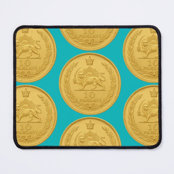 Item preview, Pahlavi Gold Coin – Persian Heritage Lion and Sun Design designed and sold by Merida7.