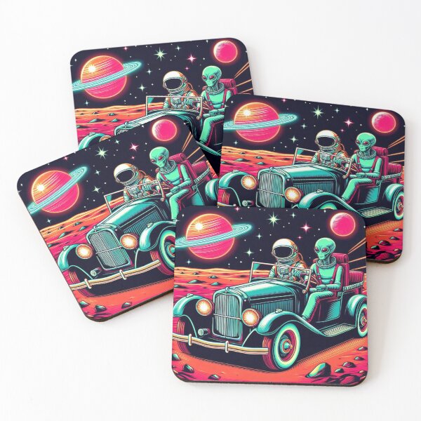 Item preview, Alien and astronaut  designed and sold by Dogandesighn.