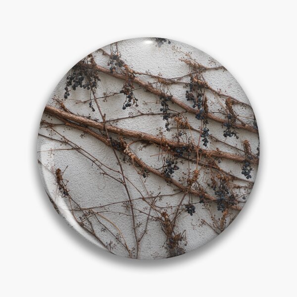 Item preview, Abstract Vines with Berries on White Wall – Minimalist Nature Pattern designed and sold by RastislavS.