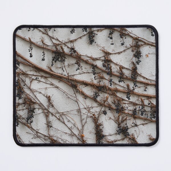 Item preview, Abstract Vines with Berries on White Wall – Minimalist Nature Pattern designed and sold by RastislavS.