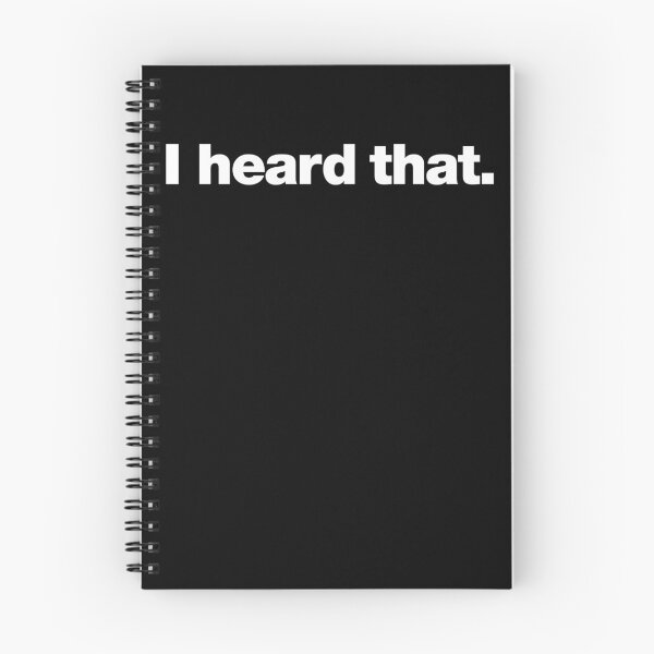 Item preview, I heard that. designed and sold by chestify.