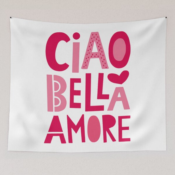 Item preview, Cute Italian love greetings: ,,Ciao Bella Amore." designed and sold by SaraSumi.