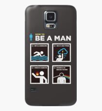 How to Be a Man Case/Skin for Samsung Galaxy