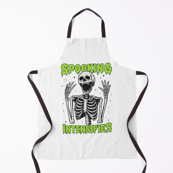 Item preview, Spooking Intensifies, Funny Screaming Skeleton, Spooky Halloween designed and sold by OnaraDesign.
