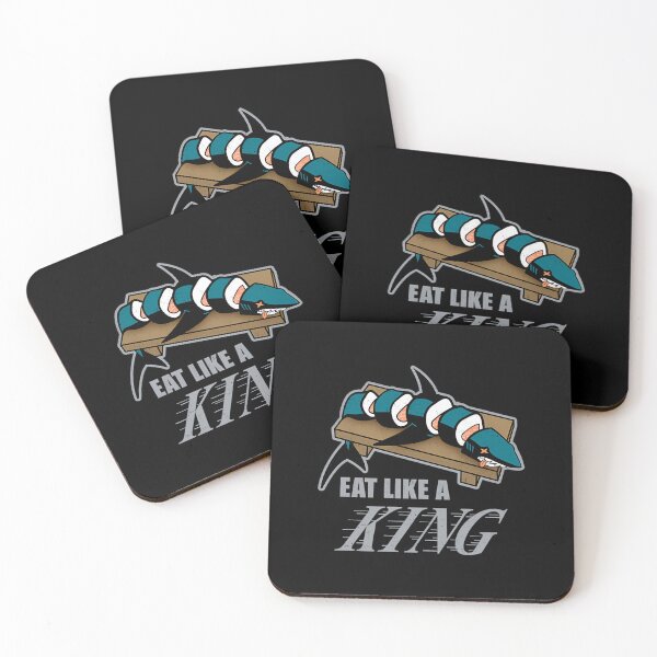 Item preview, Eat Like A King (Dark) designed and sold by CharleWeber.