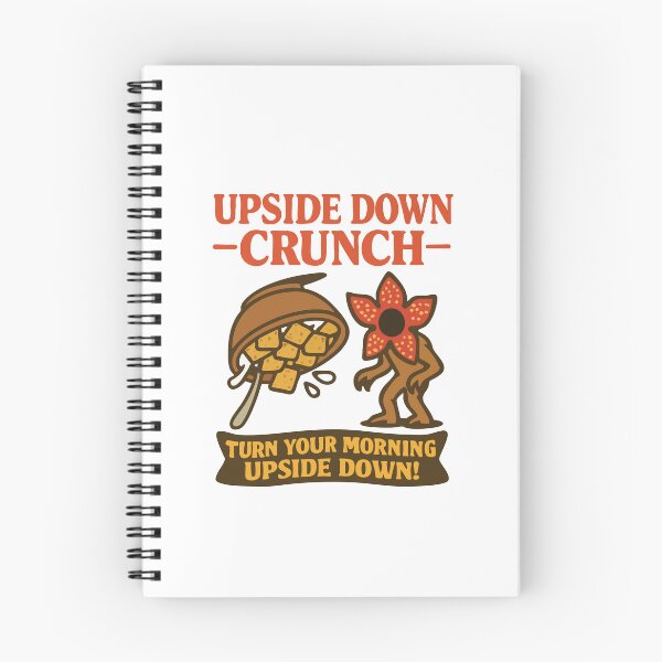 Item preview, Upside Down Crunch — Funny Cereal Box TV Show Parody designed and sold by StudioError404.