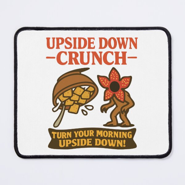 Item preview, Upside Down Crunch — Funny Cereal Box TV Show Parody designed and sold by StudioError404.