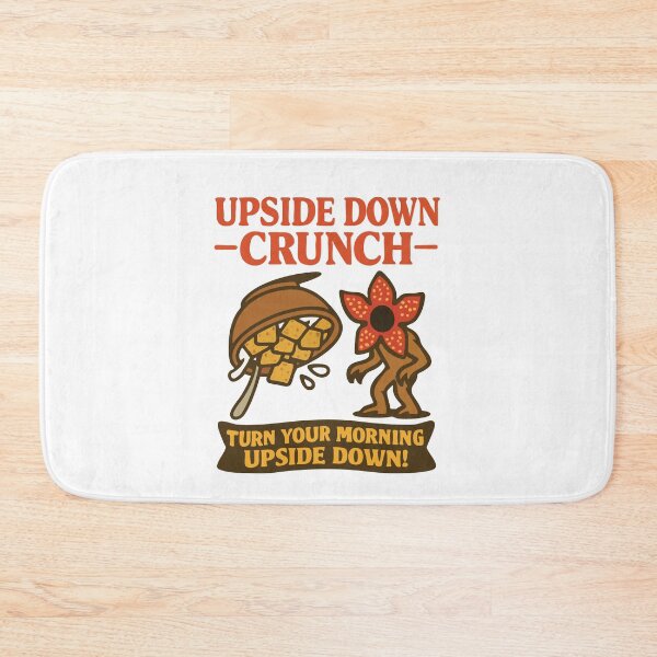 Item preview, Upside Down Crunch — Funny Cereal Box TV Show Parody designed and sold by StudioError404.