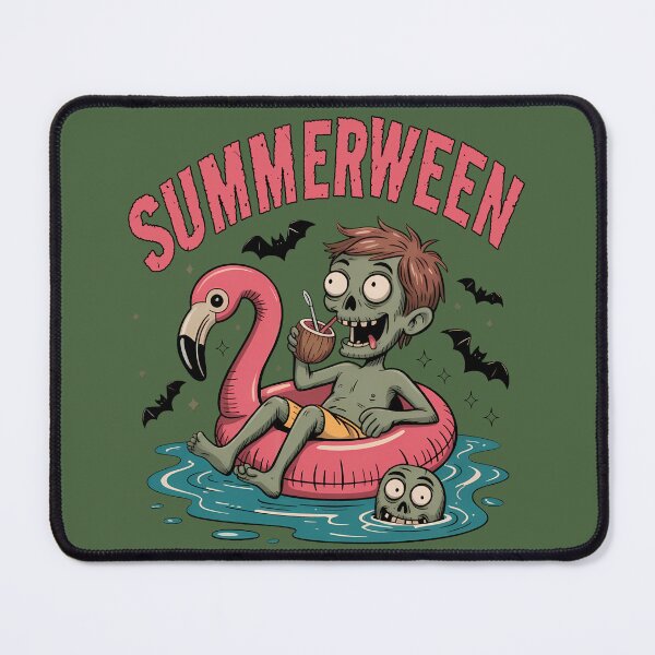 Item preview, Funny Summerween Vibes Zombie designed and sold by legendaryskins.