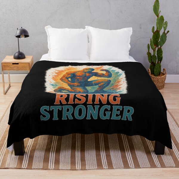 Item preview, Rising Stronger | Resilience & Mental Health Empowerment Design | Inner Armor designed and sold by Inner Armor Designs.