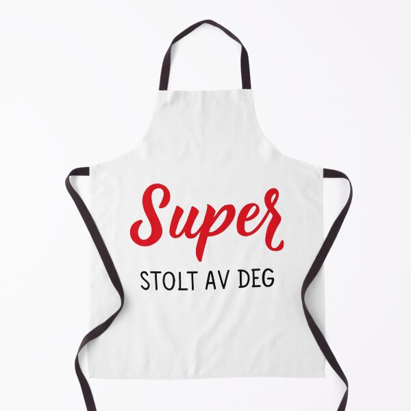Item preview, Super. Stolt av deg. Norwegian text: Super. Proud of you. designed and sold by pidzam4e.