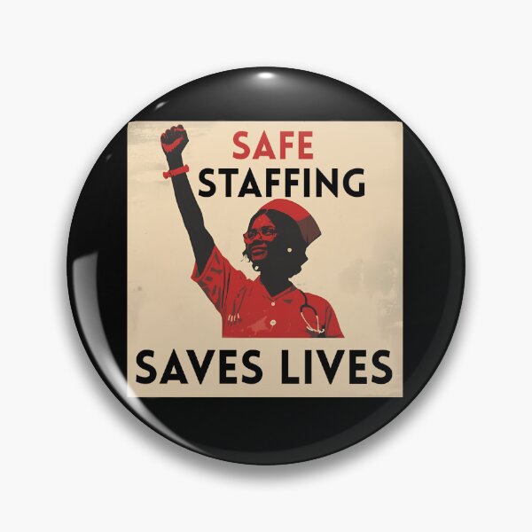 Item preview, Safe staffing saves lives. designed and sold by zingbing.