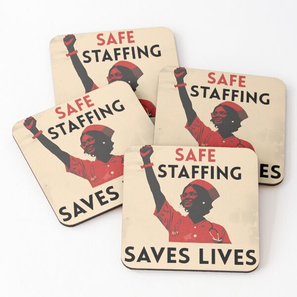 Item preview, Safe staffing saves lives. designed and sold by zingbing.