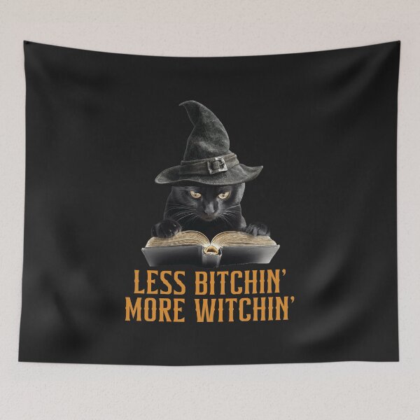 Item preview, Witching Black Cat designed and sold by chillaxcats.
