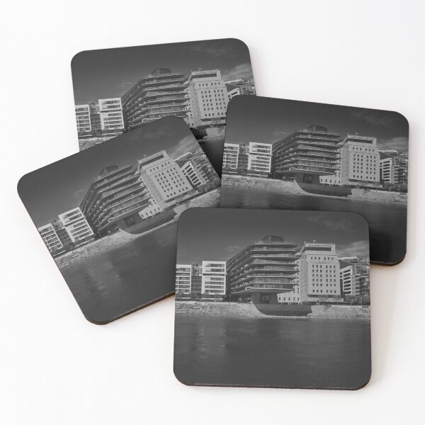 Item preview, Bratislava Danube Riverside – Grand Hotel River Park Black and White designed and sold by RastislavS.