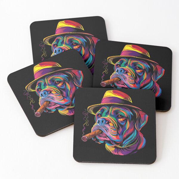 Item preview, French Bull Dog Smoking A Cigar designed and sold by BASKF.