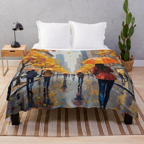Item preview, Rainy Autumn City designed and sold by Mary Spencer.