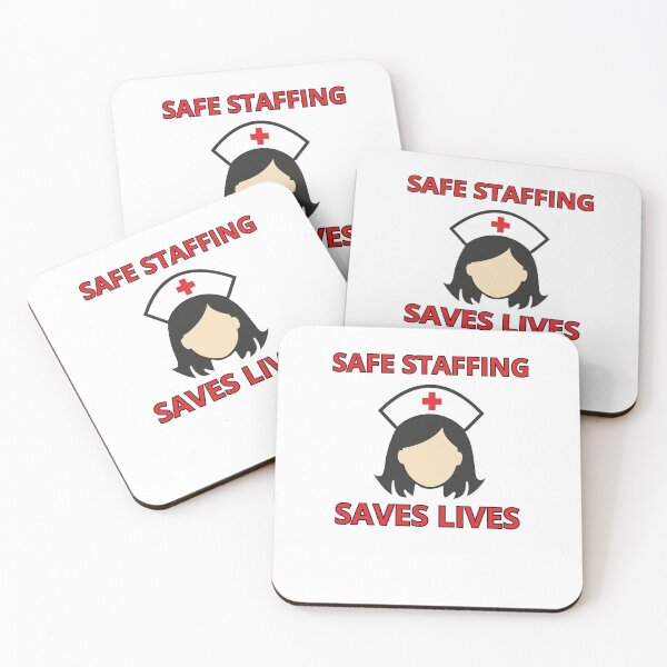 Item preview, Safe staffing saves lives. designed and sold by zingbing.