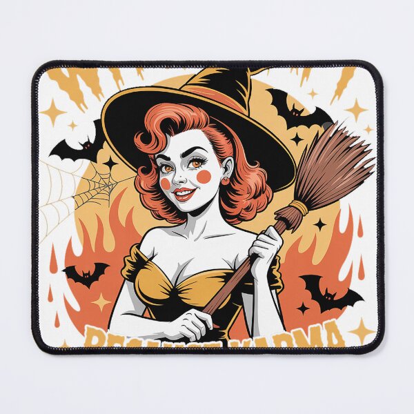 Item preview, Witchcraft Because Karma Takes Too Long Funny Halloween designed and sold by tamigrace0113.