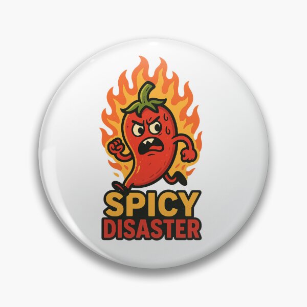 Item preview, Spicy Disaster Funny Chili Pepper designed and sold by Design Express.
