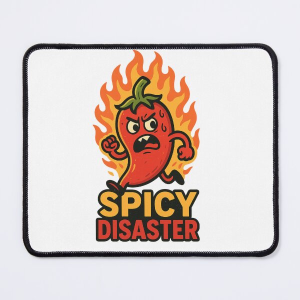 Item preview, Spicy Disaster Funny Chili Pepper designed and sold by Design Express.