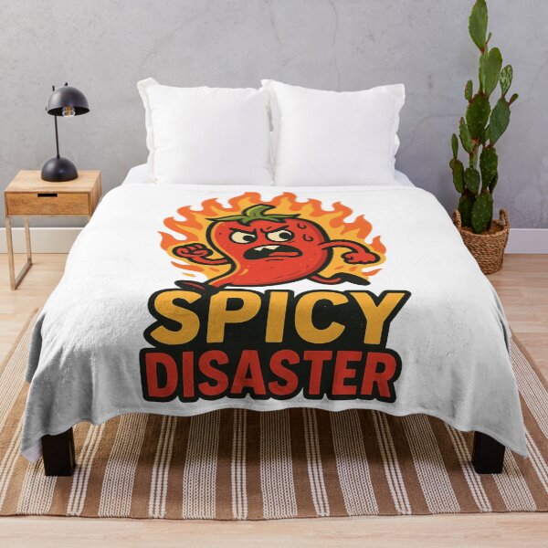 Item preview, Spicy Disaster Funny Chili Pepper designed and sold by Design Express.