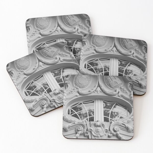 Item preview, Reduta Window Detail – Bratislava Architecture Black and White designed and sold by RastislavS.