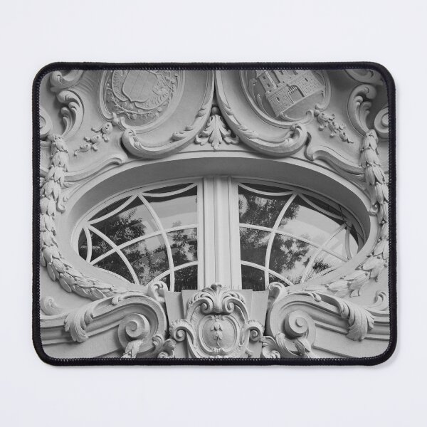 Item preview, Reduta Window Detail – Bratislava Architecture Black and White designed and sold by RastislavS.