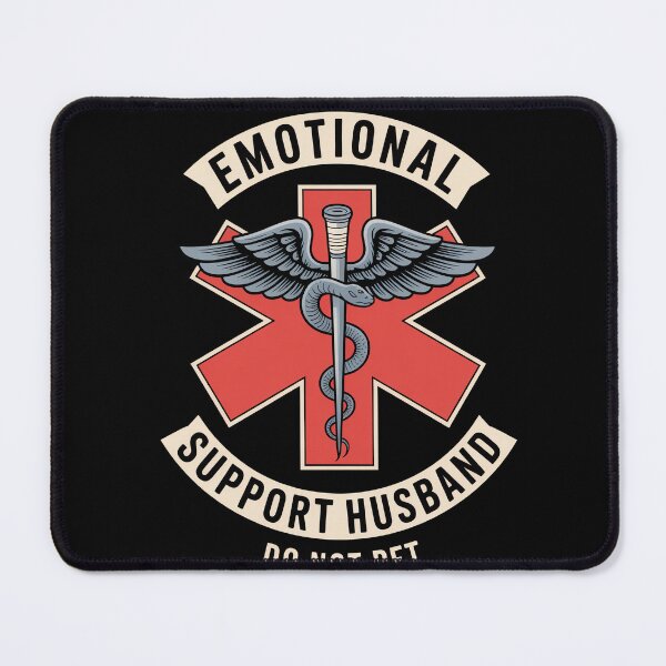Item preview, Emotional Support Husband Do Not Pet designed and sold by MooonTees.