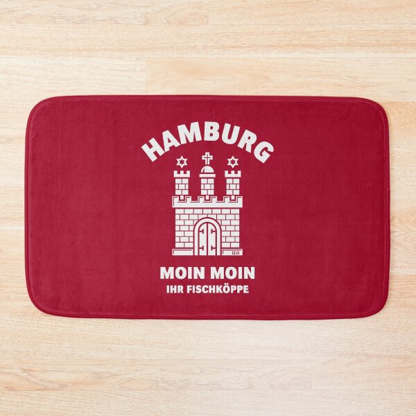 Item preview, Hamburg – Moin Moin, you fishheads (Low German / White) designed and sold by Roderix.