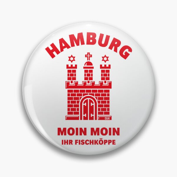 Item preview, Hamburg – Moin Moin, you fishheads (Low German / Red) designed and sold by Roderix.