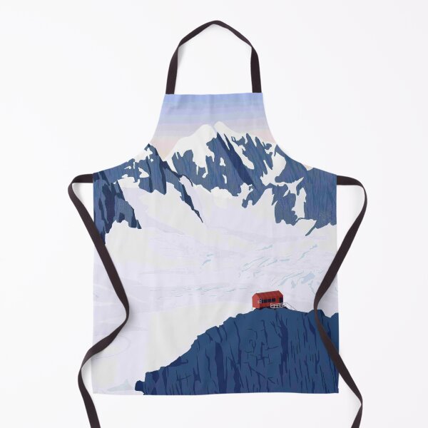 Item preview, Alpine Shelter among Glaciers designed and sold by Roundspace3789.
