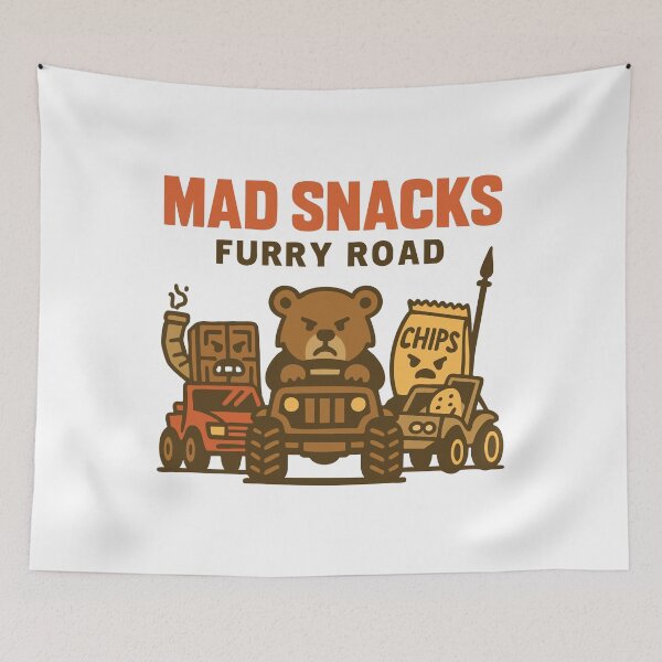 Item preview, Mad Snacks — Furry Road Movie Parody designed and sold by StudioError404.