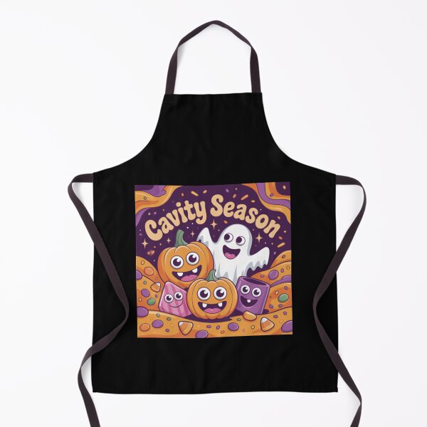 Item preview, Cavity Season Ghosts Halloween Dental Hygienist designed and sold by BHMARTS.