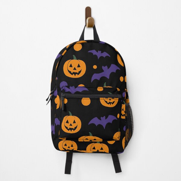 Item preview, Halloween Pumpkins and Bats Seamless Pattern Design designed and sold by iTrch.