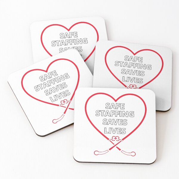 Item preview, Safe staffing saves lives. designed and sold by zingbing.
