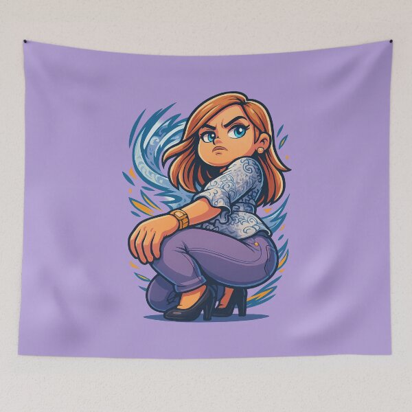 Item preview, Cartoon Girl designed and sold by Sawset.