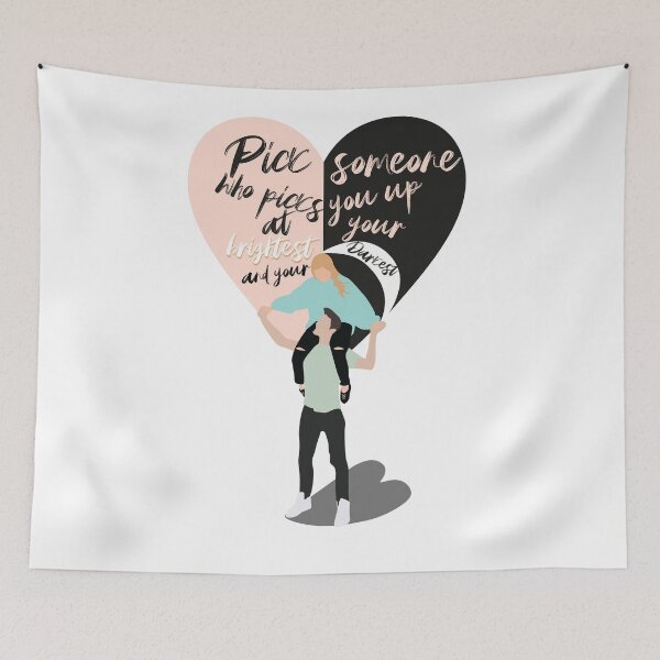 Item preview, Cute Couple Wall Art - Home decor for couples designed and sold by YardenArt.