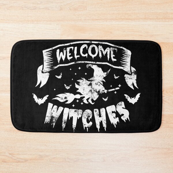 Item preview, white Welcome Witches designed and sold by AmelieDior.